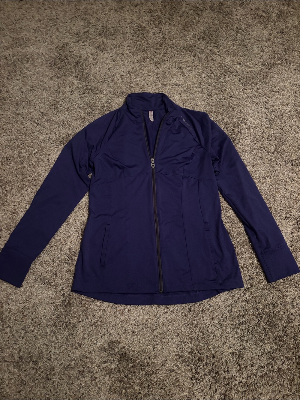 Under Armour Women's Purple Zip-Up Utility Jacket